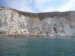 Weißer Strand - Insel Santorini foto 5