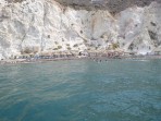 Weißer Strand - Insel Santorini foto 8